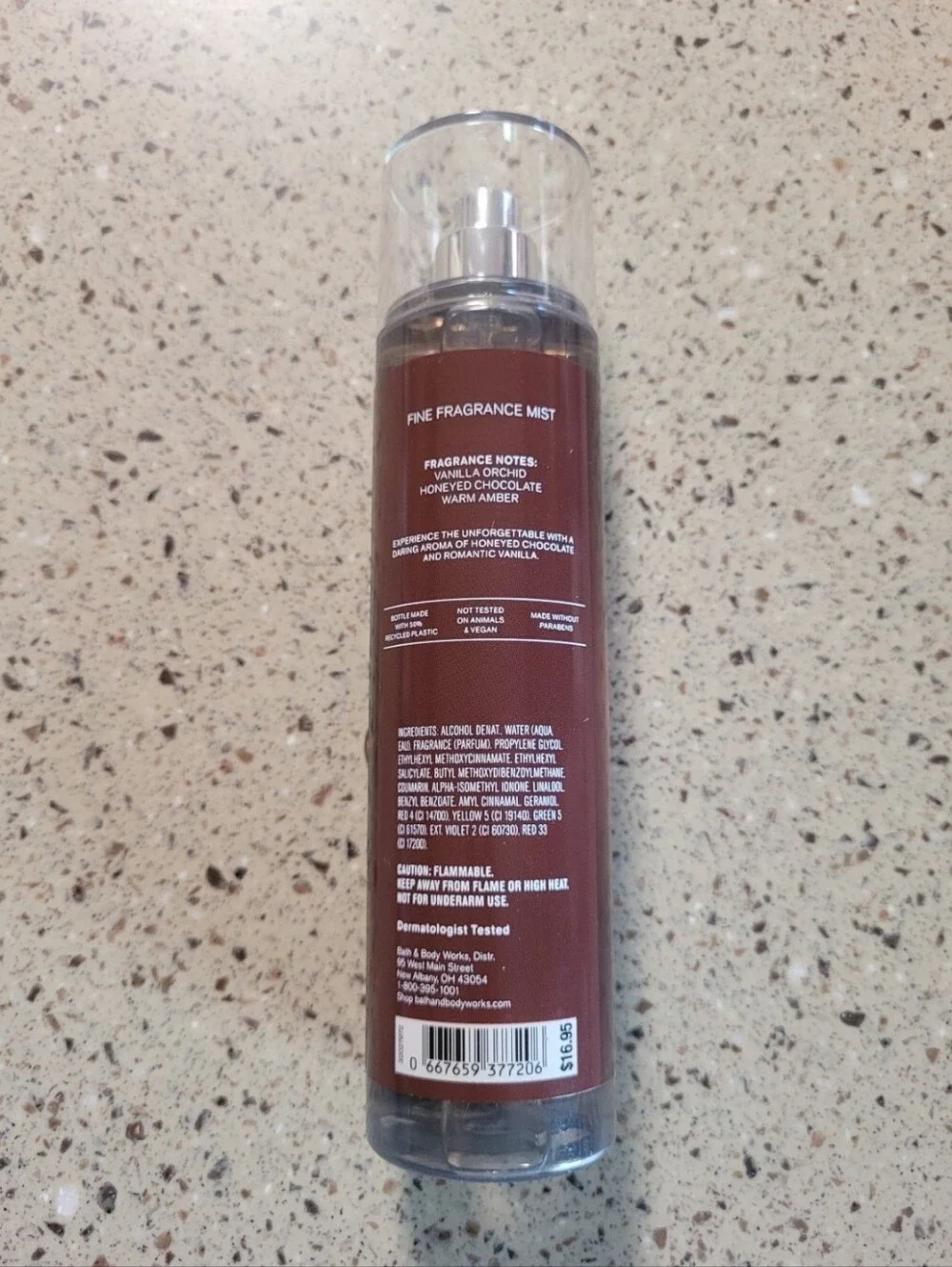 2 Bath & Body Works CHOCOLATE AMBER Fine Fragrance Body Mist 8oz Each.Fragranc